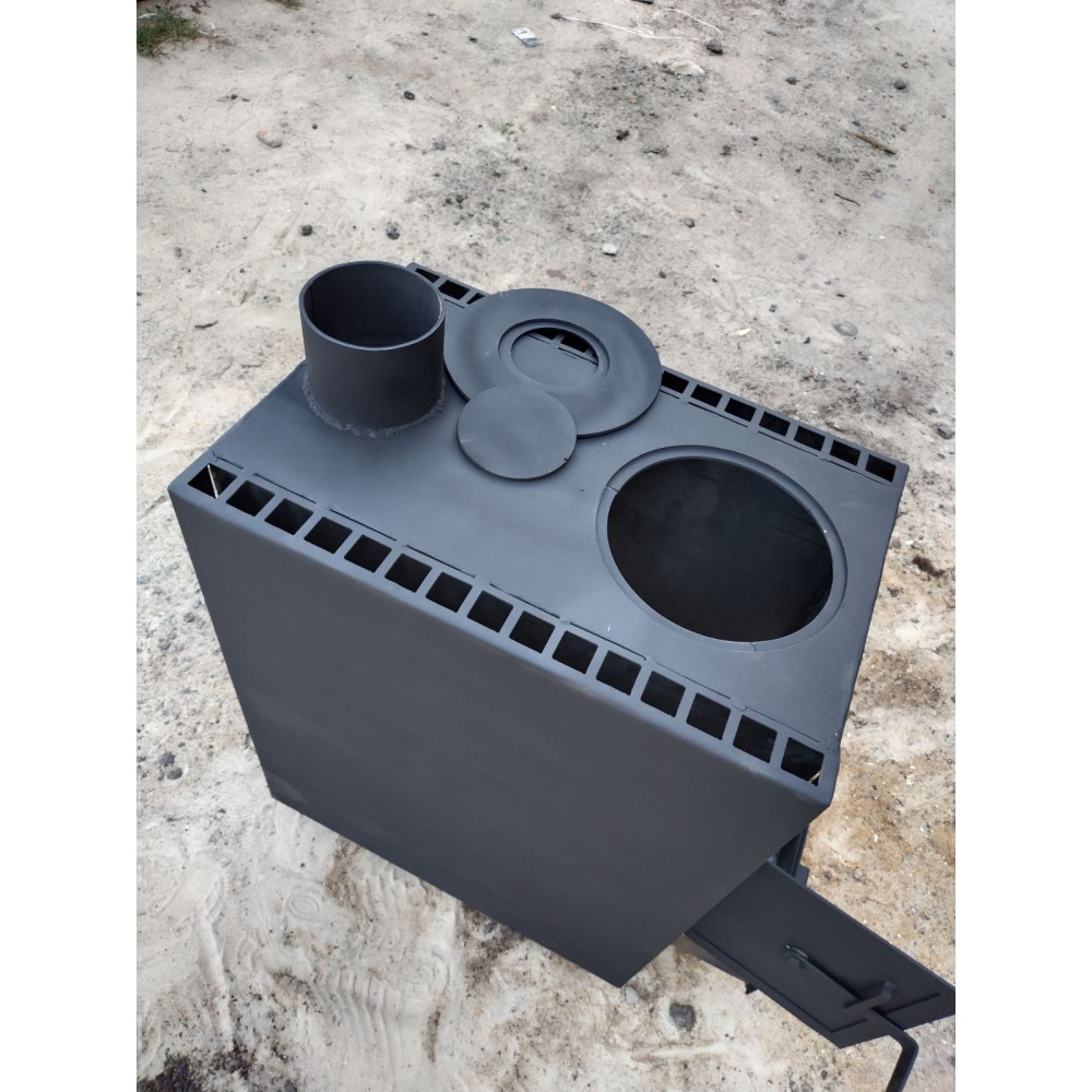 Високоефективна буржуйка з варильною поверхней до 60 кв. м.