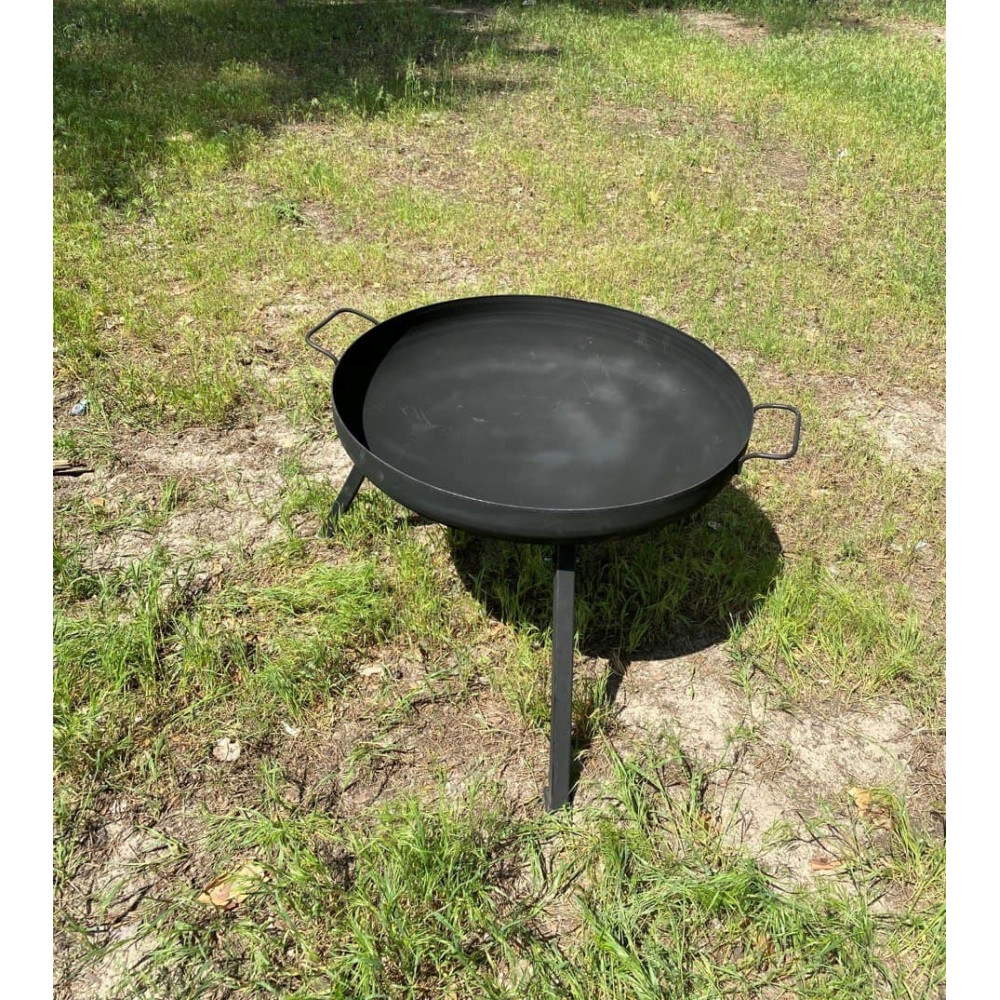 Костровая чаша 75 см на съемных ножках