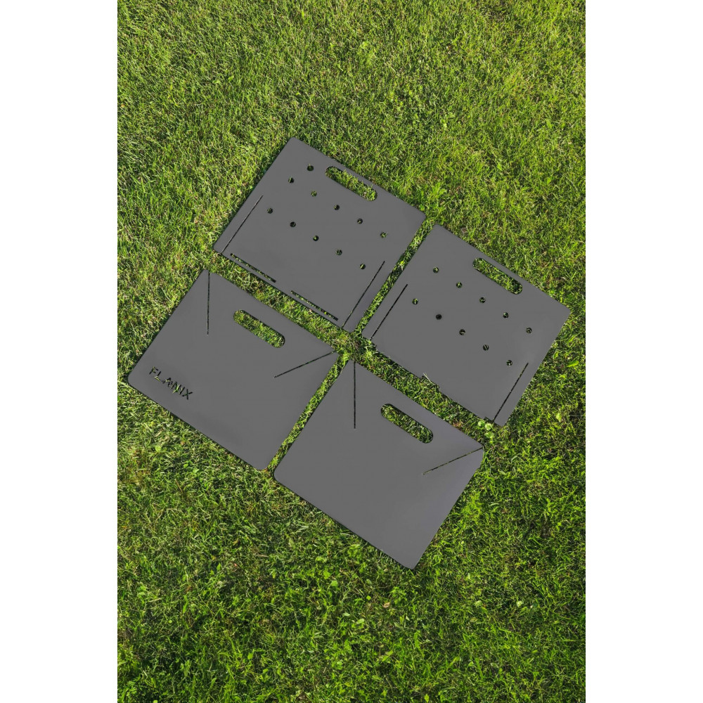 Костровая чаша с решеткой-гриль 