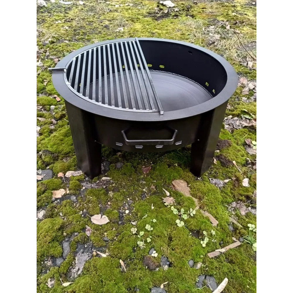 Костровая чаша с решеткой-гриль