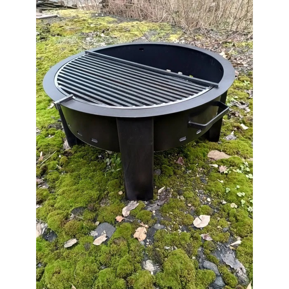 Костровая чаша с решеткой-гриль