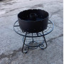 Круглий мангал на 16 шампурів