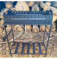 Мангал 3 - 4 мм на 8 або 10 або 12 шампурів