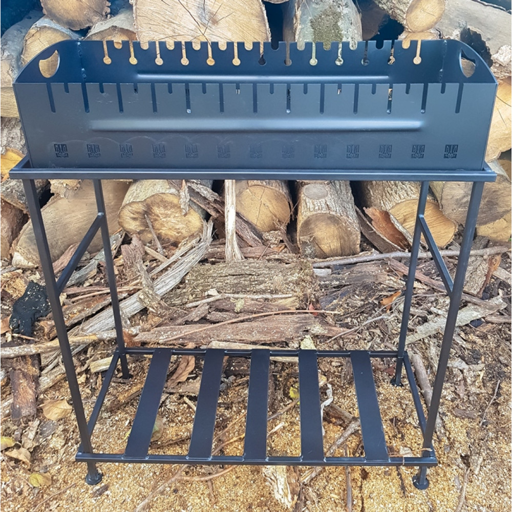 Мангал 3 - 4 мм на 8 або 10 або 12 шампурів