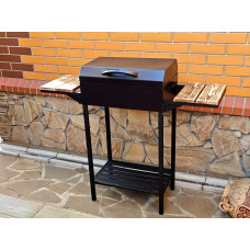 Мангал 3 мм з кришкою на 10 шампурів