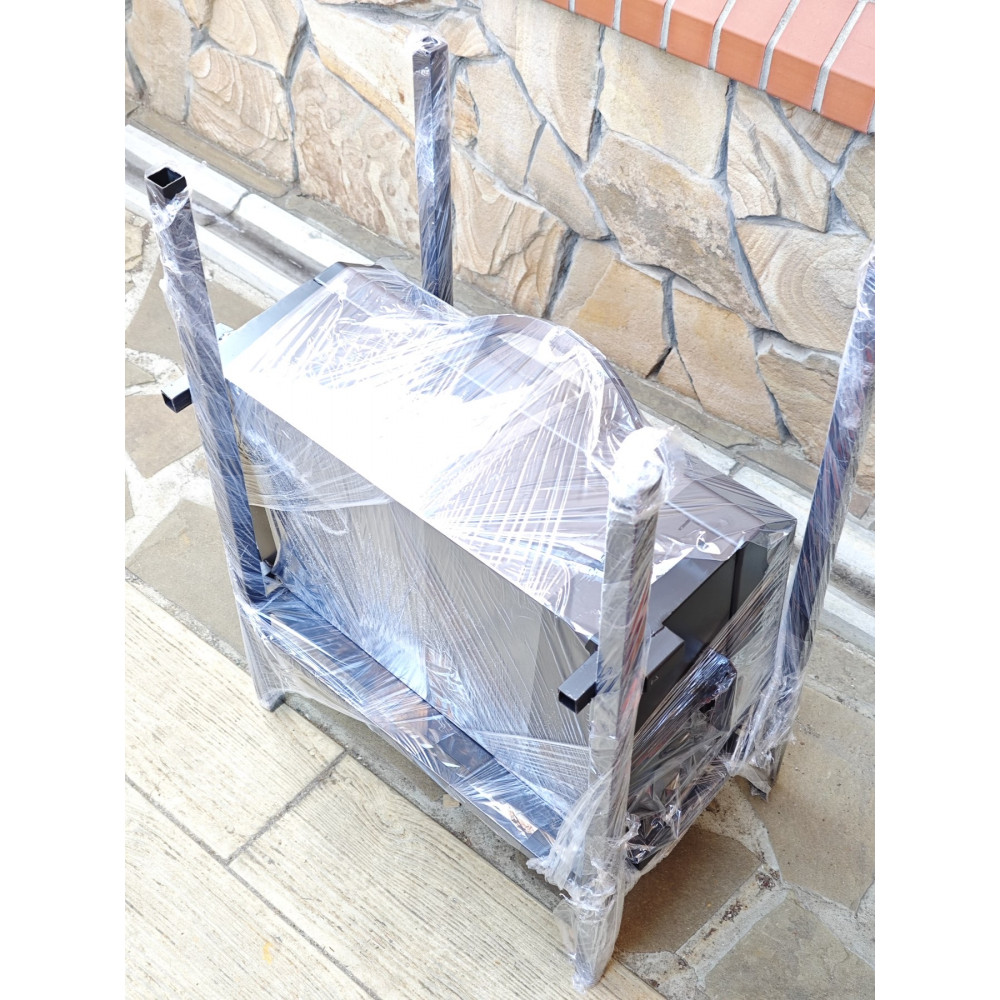 Мангал 3 мм з кришкою на 10 шампурів