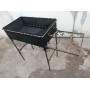 Мангал 3 мм на 10 шампурів зі столиком