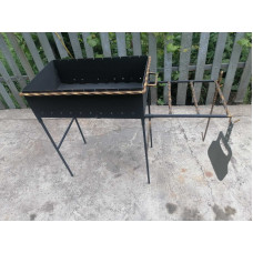 Мангал 3 мм на 10 шампурів