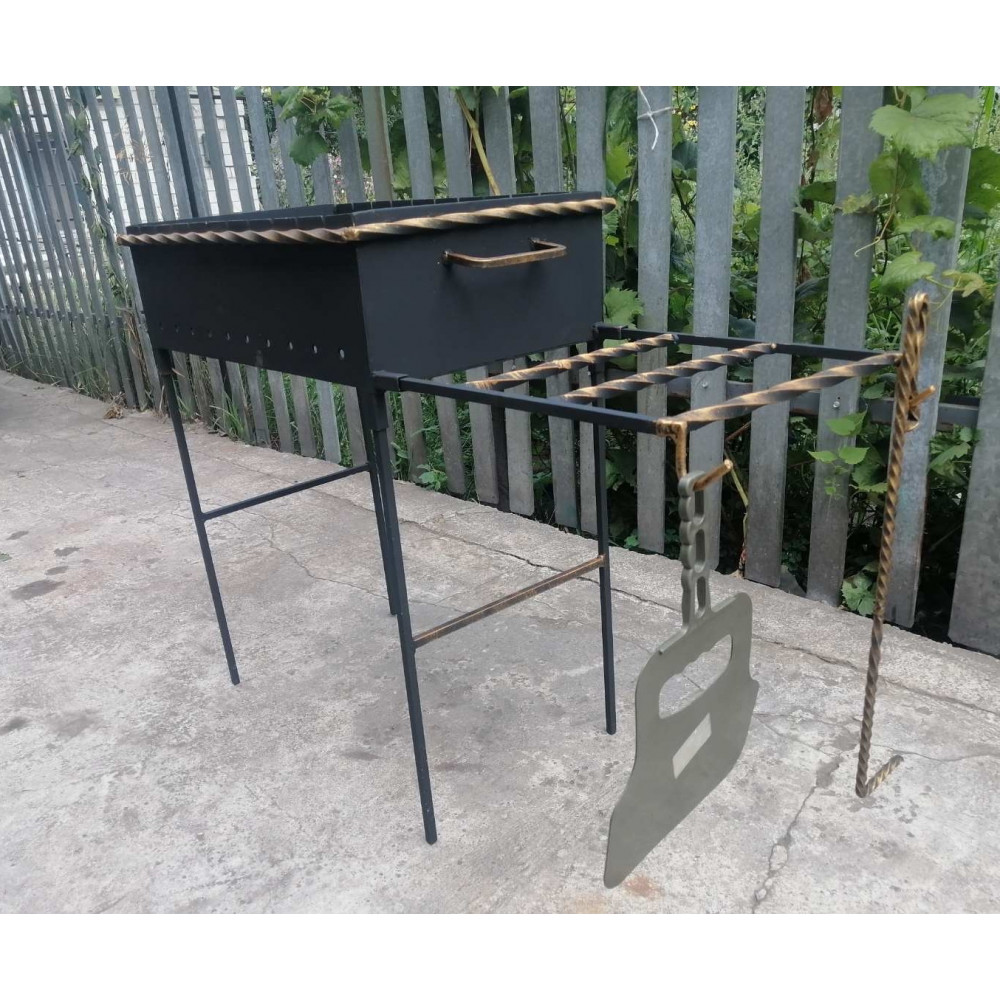 Мангал 3 мм на 10 шампурів