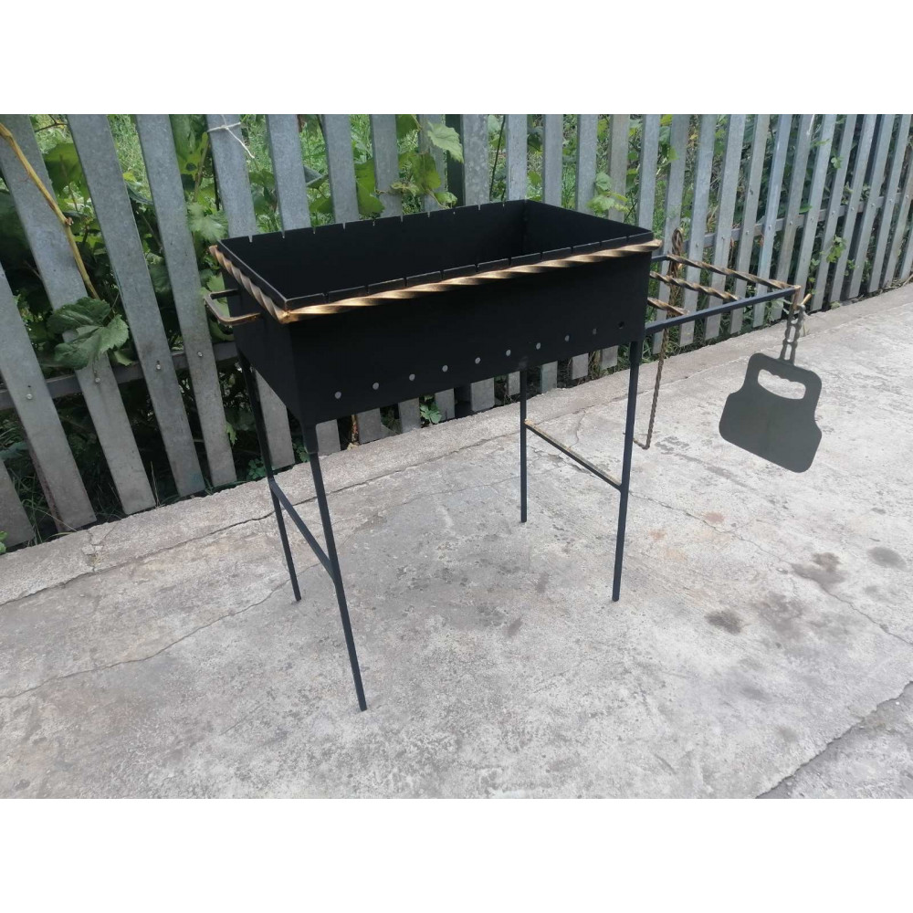 Мангал 3 мм на 10 шампурів