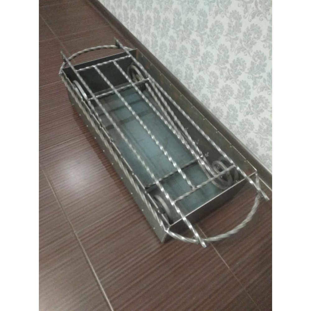 Мангал 3 мм на 10 шампурів зі зйомними ніжками