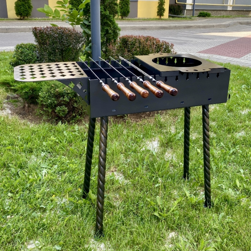 Мангал 3 мм на 11 шампурів