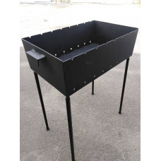 Мангал 3 мм на 8 шампурів зі зйомними ніжками