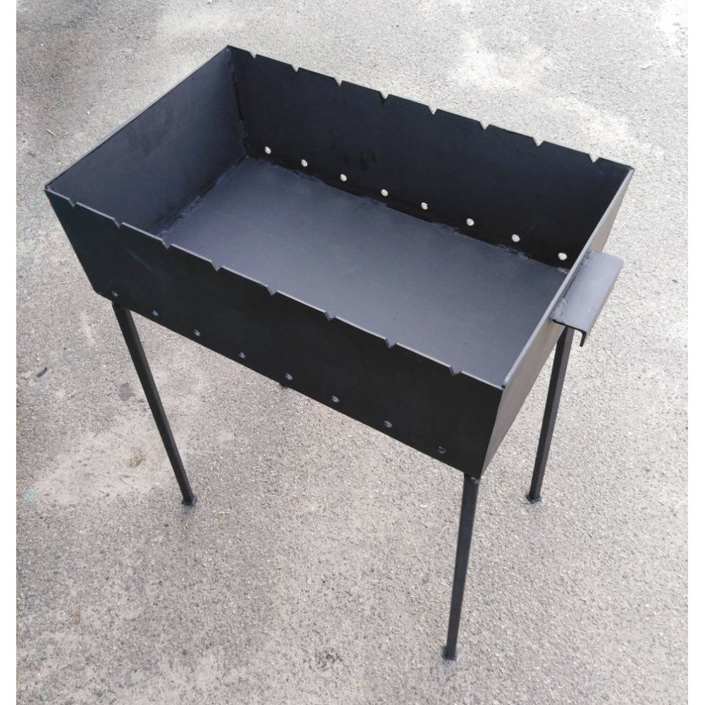 Мангал 3 мм на 8 шампурів зі зйомними ніжками