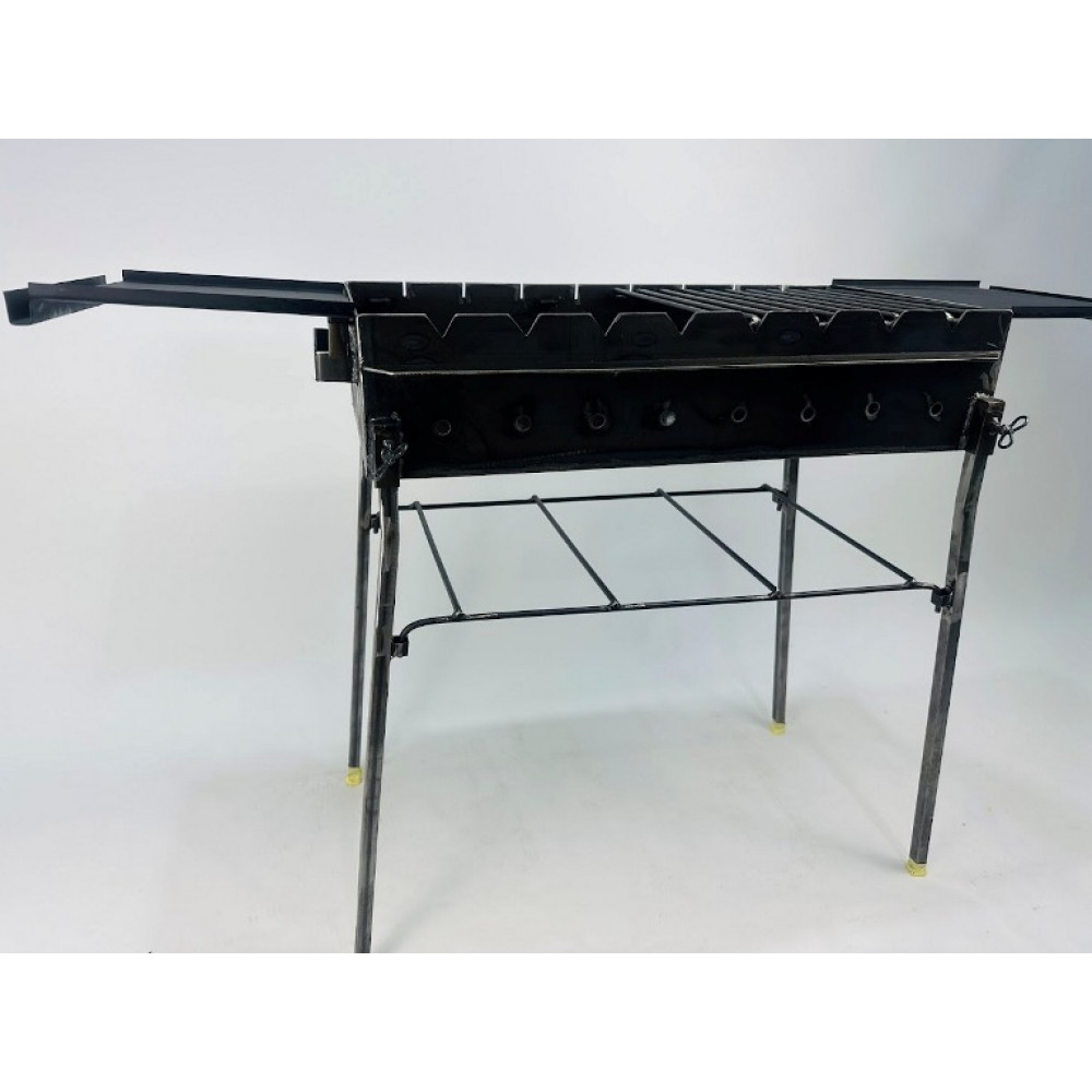 Мангал 3 мм на 8 шампуров с разборными ножками
