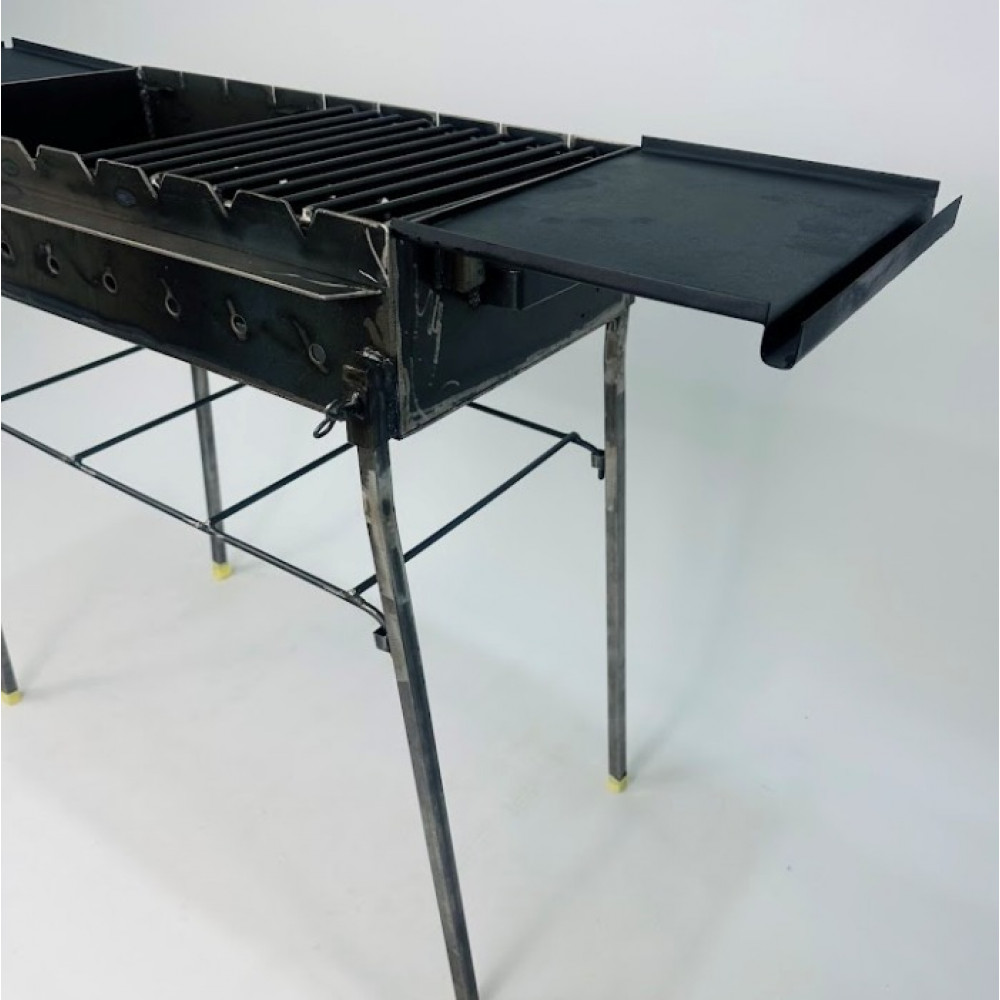 Мангал 3 мм на 8 шампуров с разборными ножками