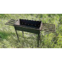 Мангал 3 мм на 8 шампурів розбірний зі столиками