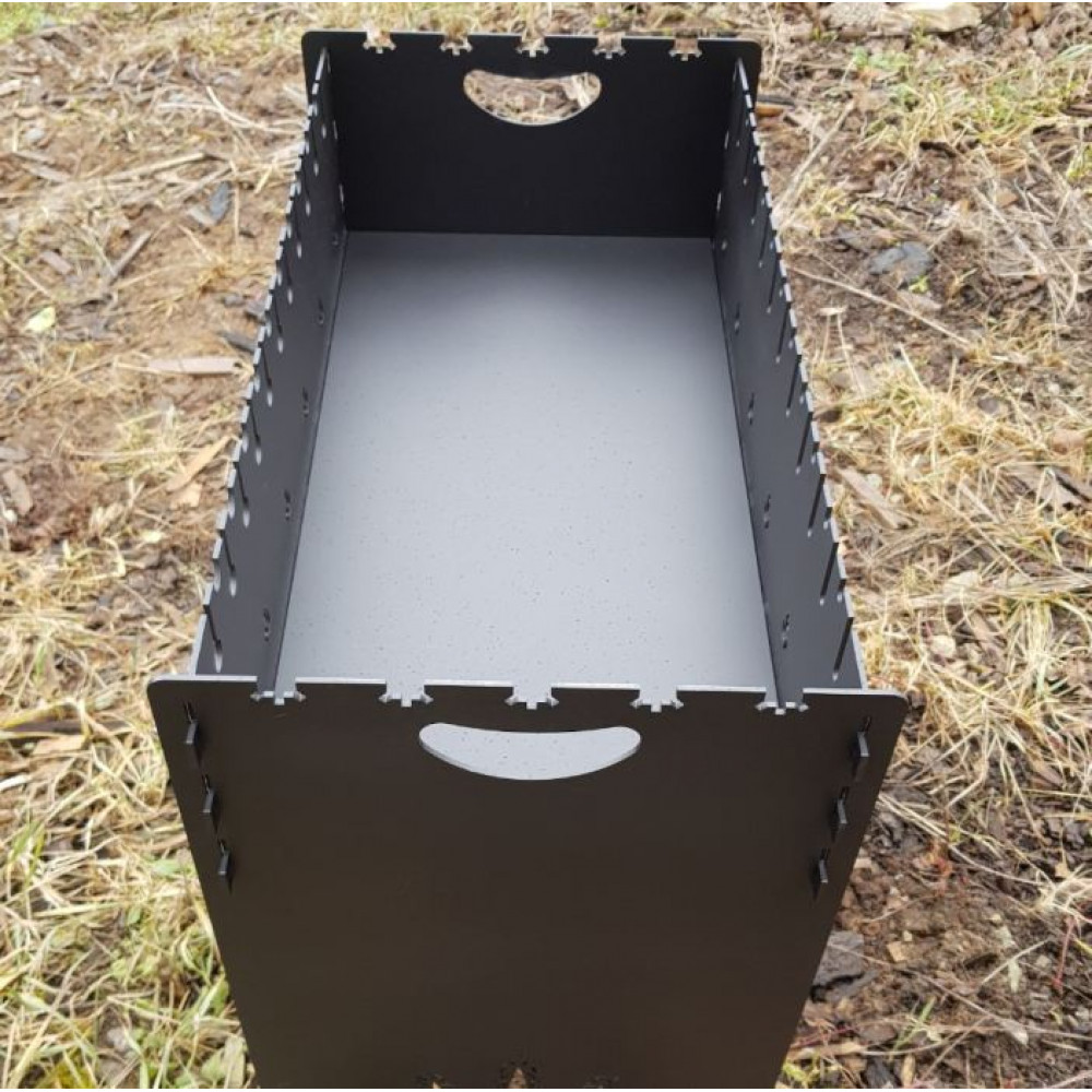 Мангал 3 мм розбірний на 8 або 10 або 12 шампурів