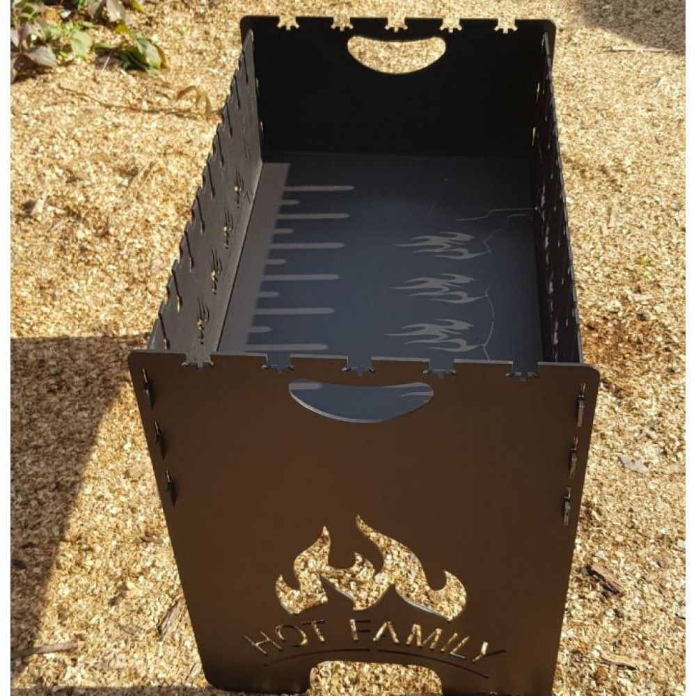 Мангал 3 мм розбірний на 10 шампурів СТАНДАРТ