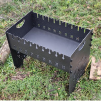 Мангал 3 мм розбірний на 8 шампурів СТАНДАРТ