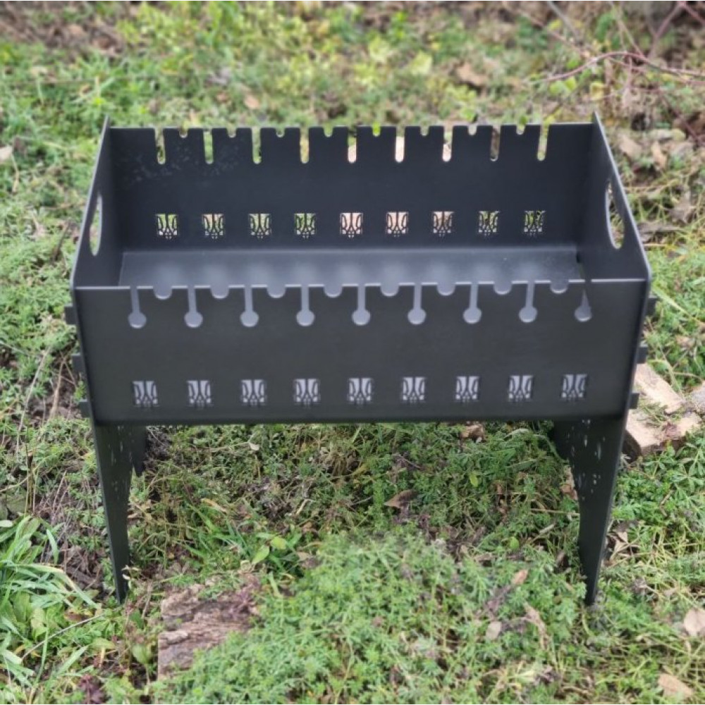 Мангал 3 мм розбірний на 8 шампурів СТАНДАРТ