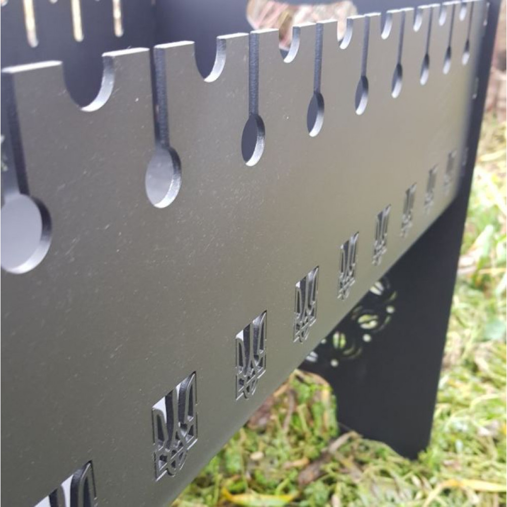 Мангал 3 мм розбірний на 8 шампурів СТАНДАРТ