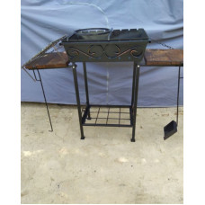 Мангал 3 мм стаціонарно-розбірний + ПОДАРУНОК