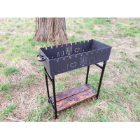 Мангал 7 мм на 10 шампурів