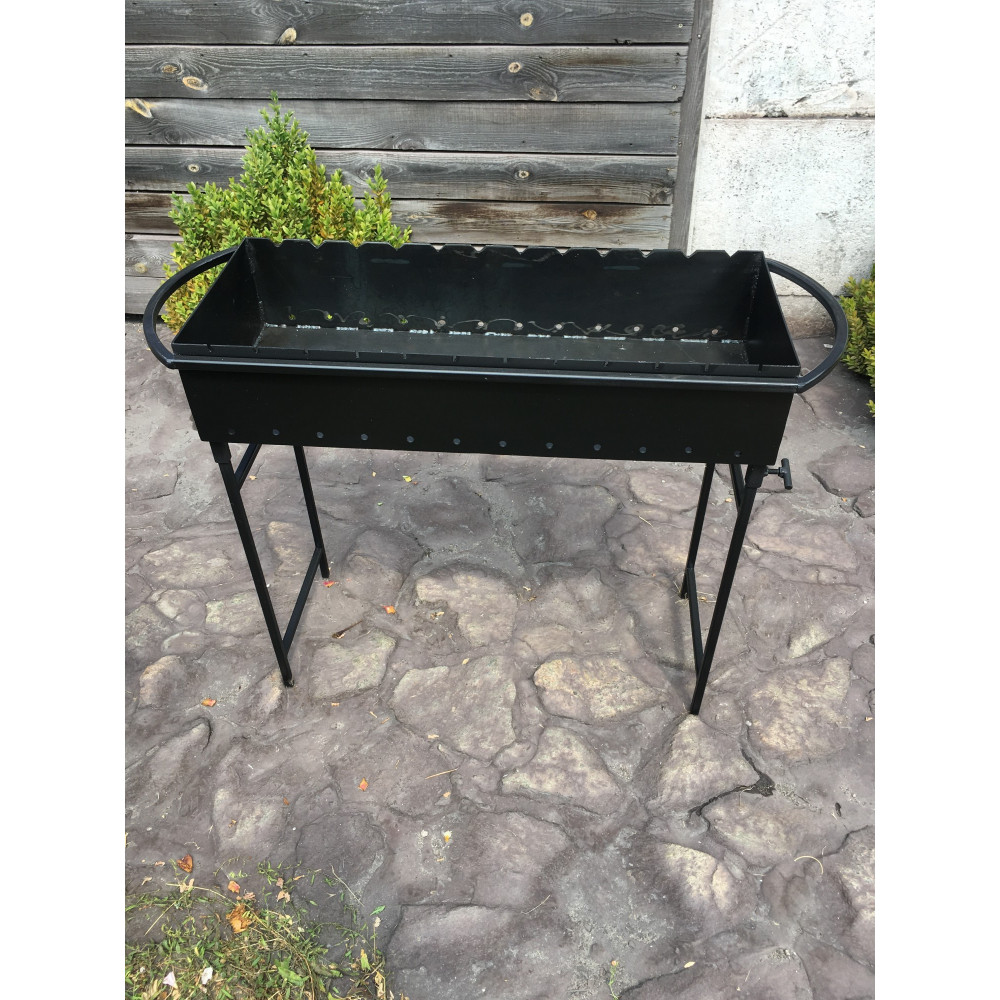 Мангал 4 мм на 12 шампурів