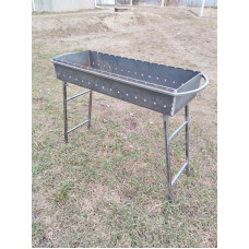 Мангал 4 мм на 15 шампурів