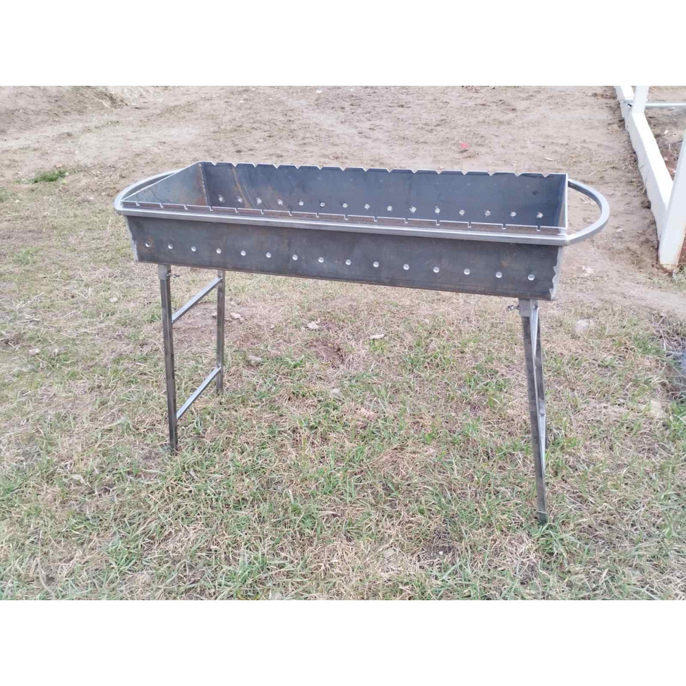 Мангал 4 мм на 15 шампурів