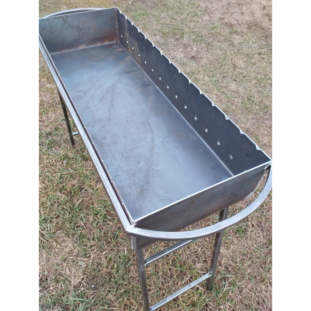 Мангал 4 мм на 15 шампурів