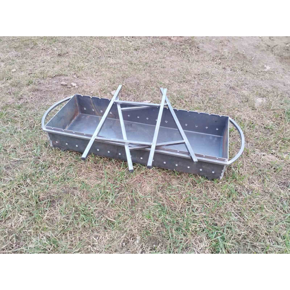 Мангал 4 мм на 15 шампурів