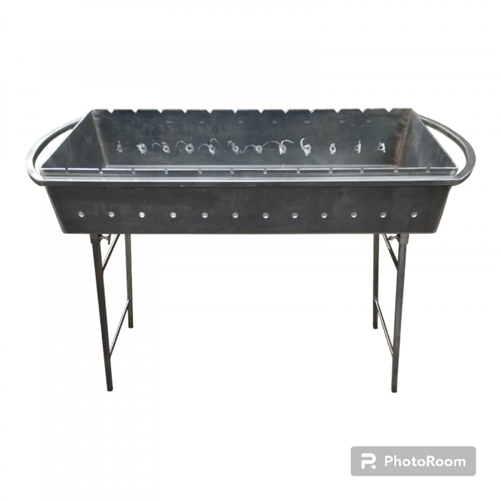 Мангал 3 мм усиленый на 12 шампуров