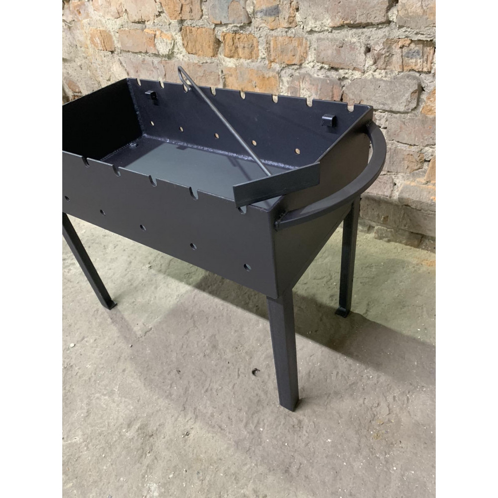 Мангал 4 мм розбірний з решіткою-гриль