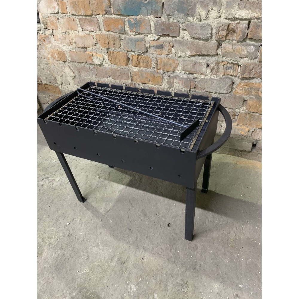 Мангал 4 мм розбірний з решіткою-гриль