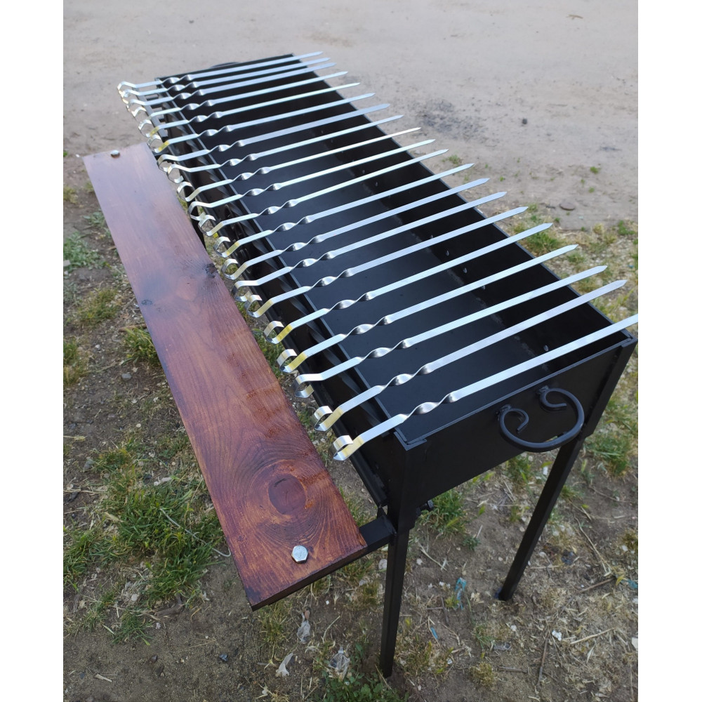 Мангал 4 мм стаціонарний М1