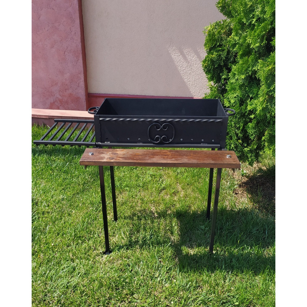 Мангал 4 мм стаціонарний М2