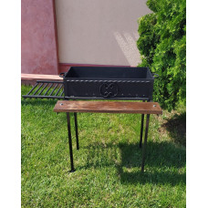 Мангал 4 мм стаціонарний М2