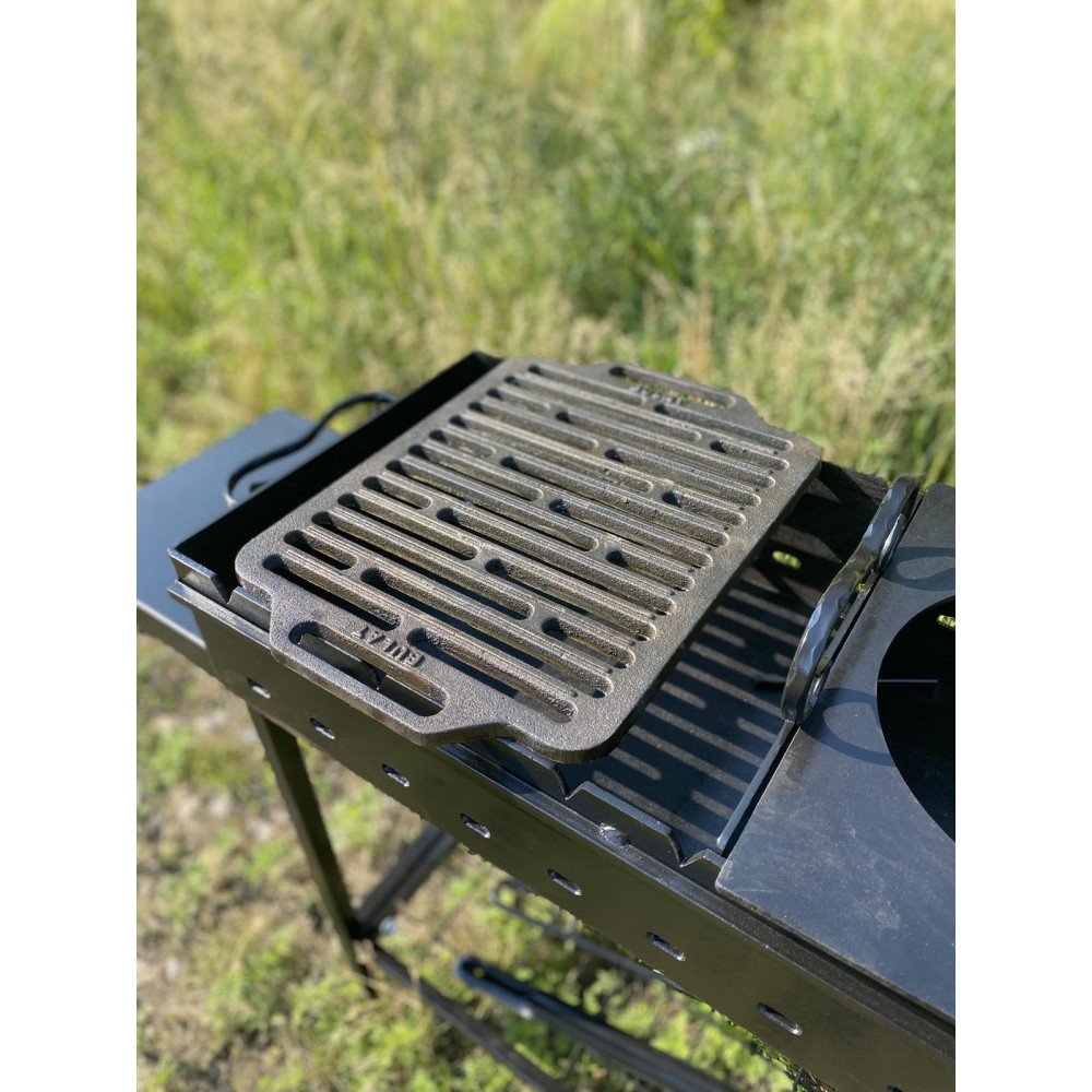 Мангал 5 мм з решіткою та підставкою під казан