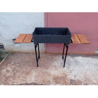 Мангал 5 мм на 11 шампурів розбірний