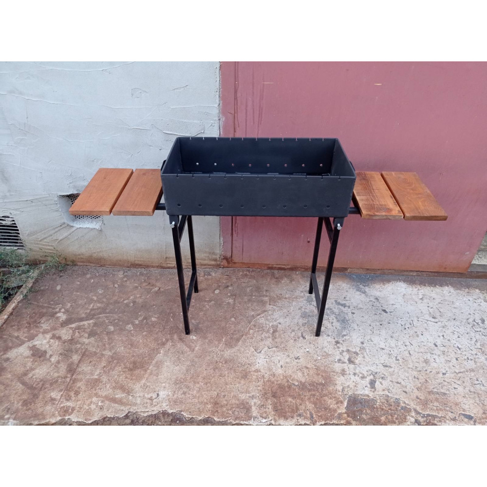 Мангал 5 мм на 11 шампурів розбірний