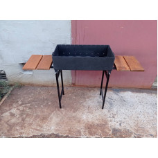 Мангал 5 мм на 11 шампурів розбірний