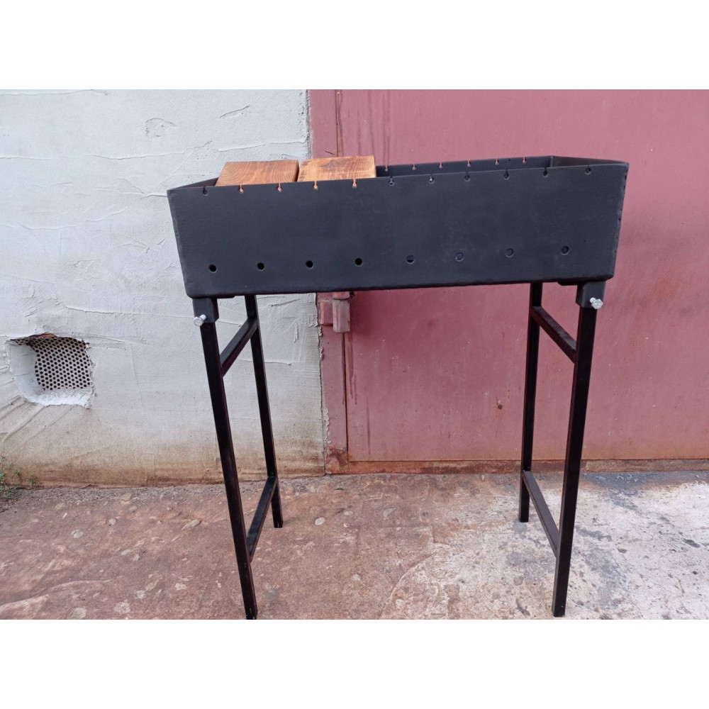 Мангал 5 мм на 11 шампурів розбірний