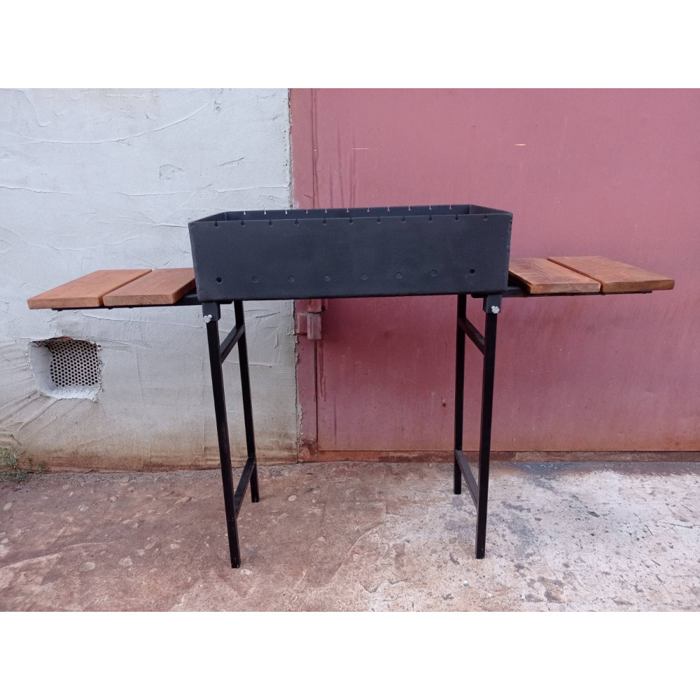 Мангал 5 мм на 11 шампурів розбірний