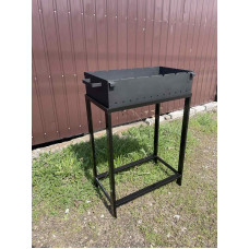 Мангал 5 мм на 6 шампурів