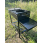 Мангал 5 мм з решіткою та підставкою під казан