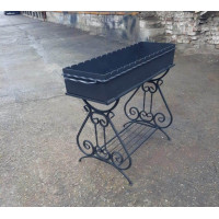 Мангал стационарный на 14 шампуров