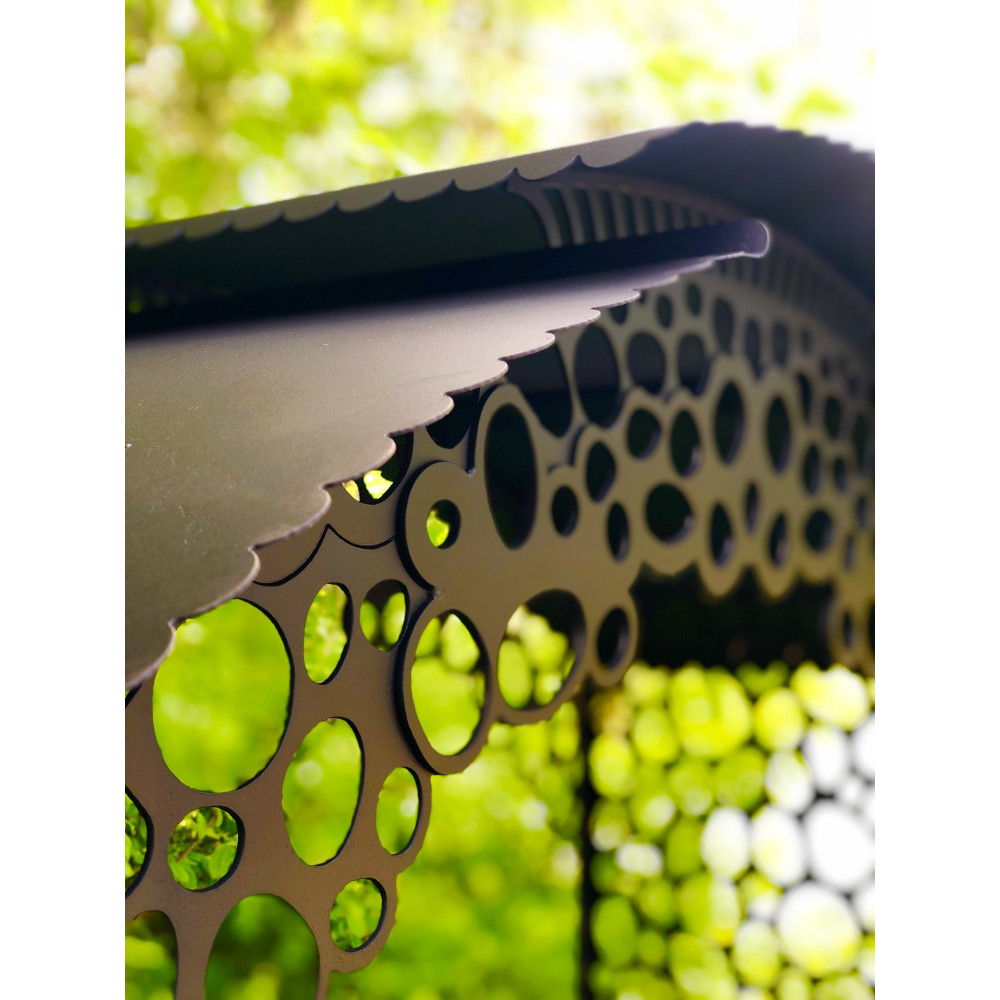 Мангал PRESTIGE на 13 шампурів та підставкою під казан