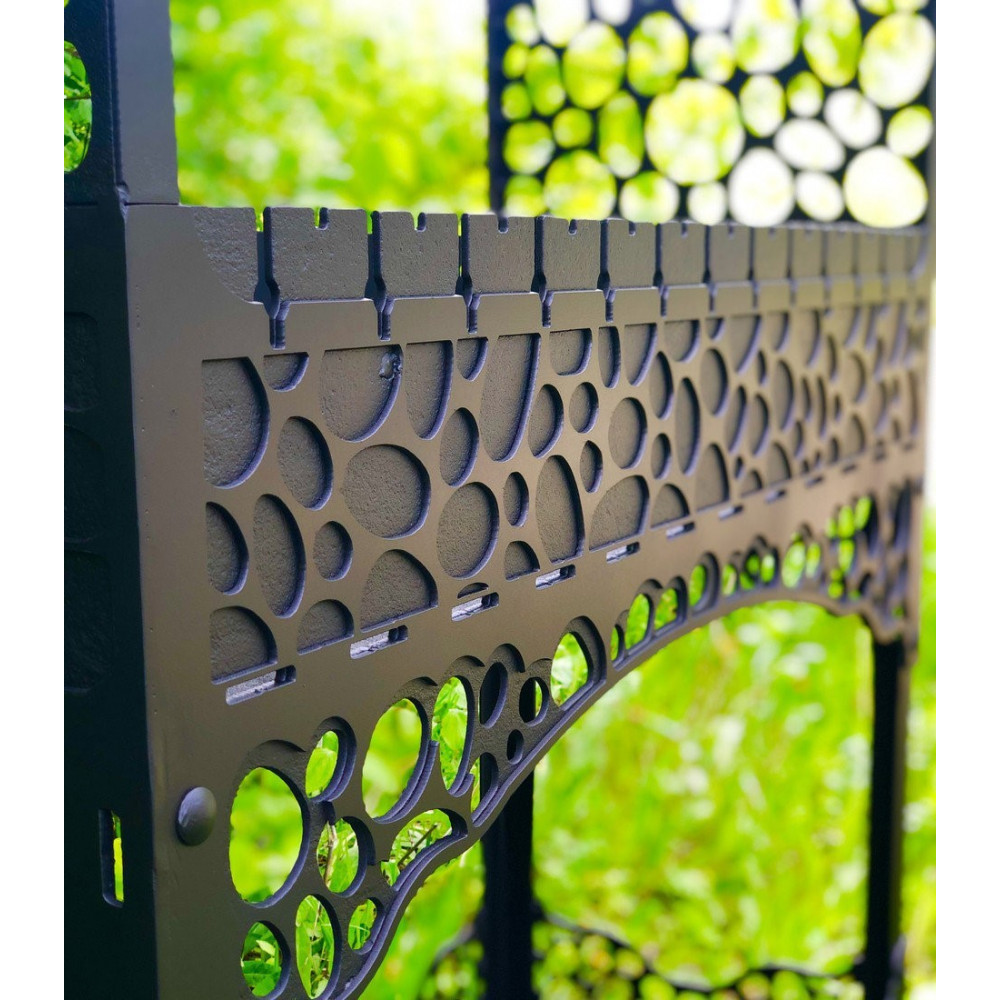 Мангал PRESTIGE на 13 шампурів та підставкою під казан